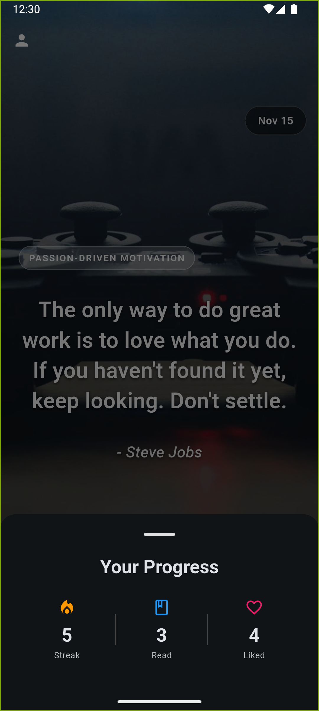 Track Your Streak Feature